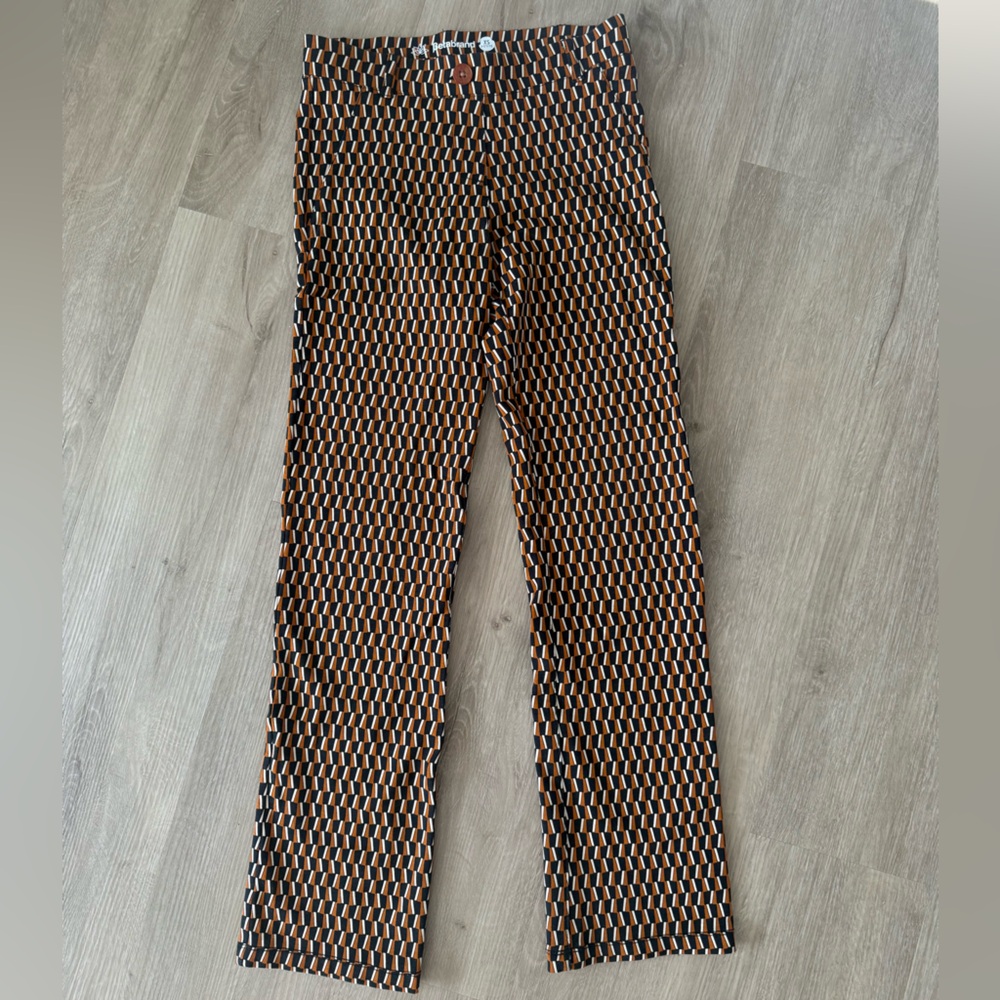 Betabrand XS Petite Straight-Leg Classic Pull On Dress Pants